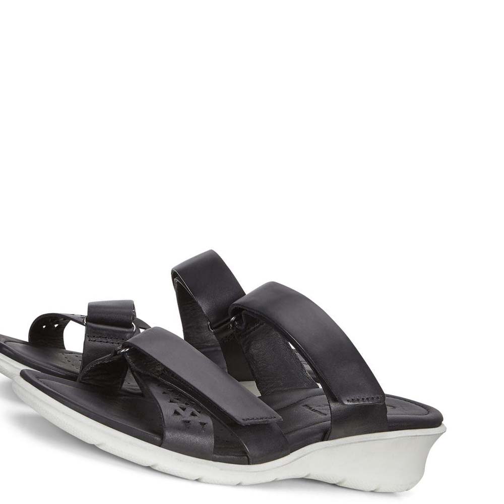 Women's Ecco Felicia Heeled Sandals Black | SG 174XYU